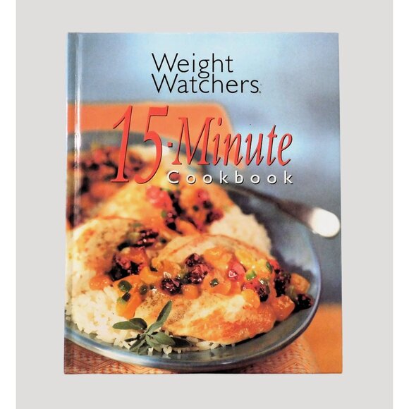 Weight Watchers 15-Minute Cookbook 1999 Hardcover - Picture 1 of 8